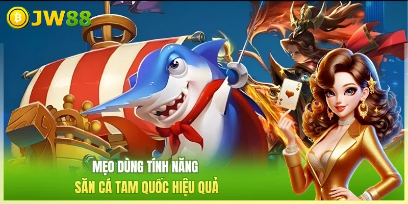 JW88 Bắn cá Tam quốc Mẹo dùng tính năng săn cá Tam Quốc hiệu quả