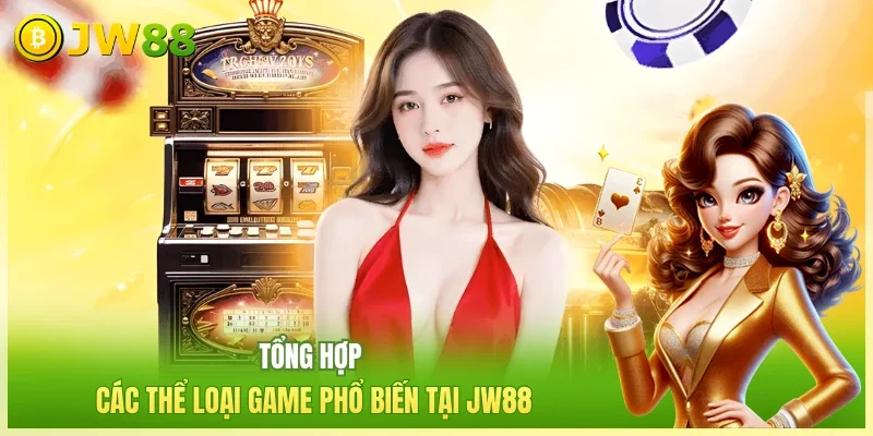 JW88 Câu Hỏi Thường Gặp Tổng hợp các thể loại game phổ biến tại JW88
