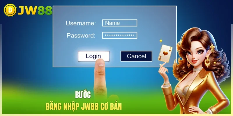 JW88 Đăng Nhập JW88 Bước đăng nhập JW88 cơ bản