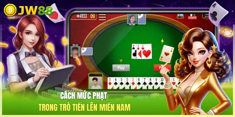 JW88 Tiến lên miền nam Cách mức phạt trong trò tiến lên miền nam