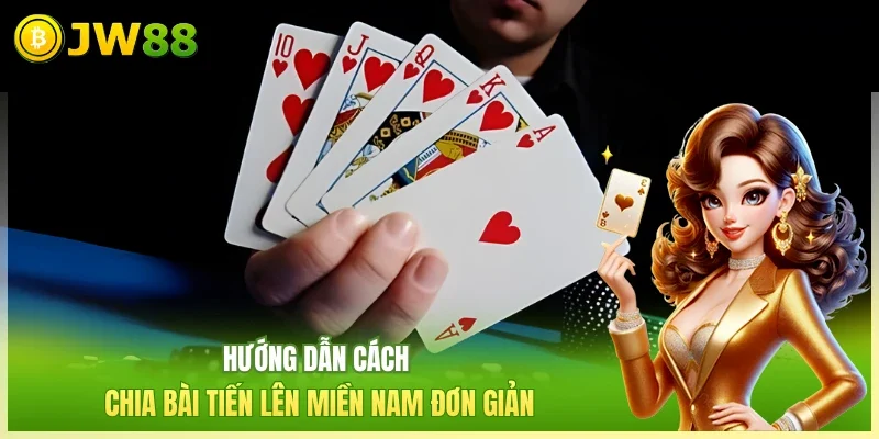 JW88 Tiến lên miền nam Hướng dẫn cách chia bài tiến lên miền nam đơn giản